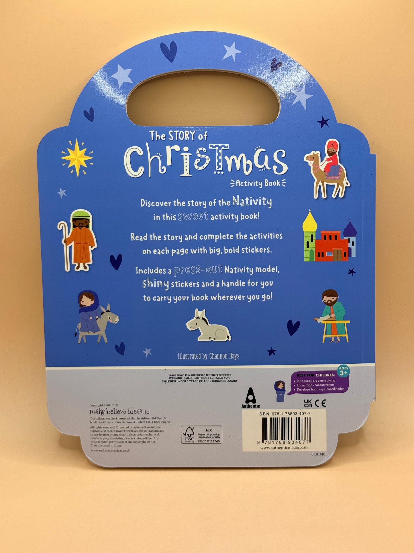 The Story of Christmas Activity Book by Make Believe Ideas Ltd