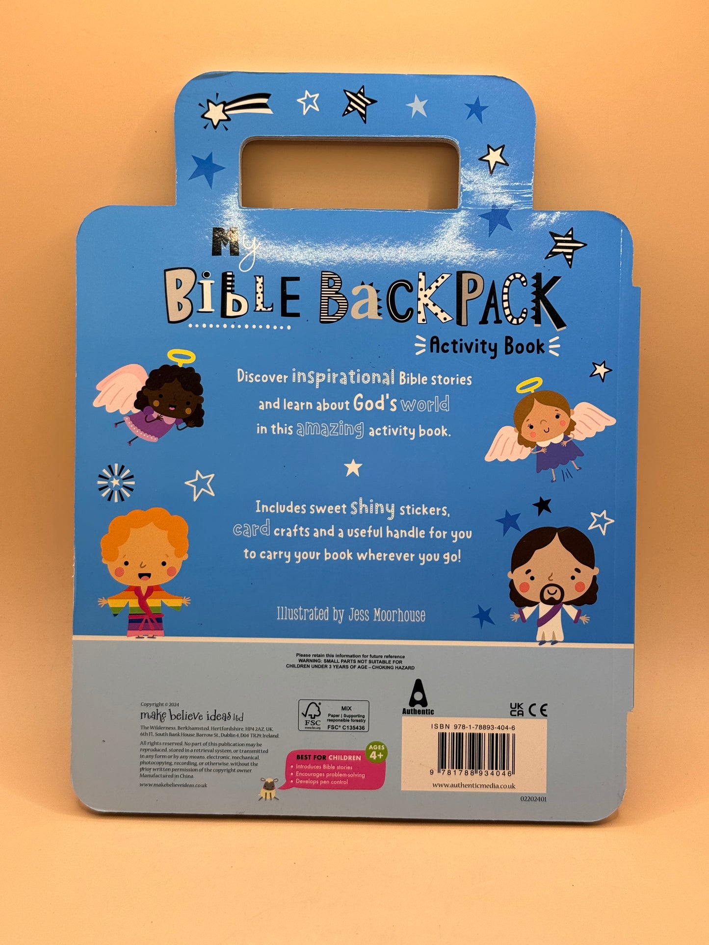 My Bible Backpack Activity Book by Make Believe Ideas Ltd
