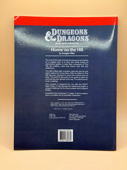 Dungeons & Dragons: Horror on the Hill by Douglas Niles
