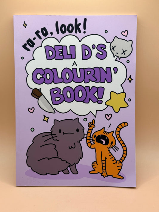 Ra-Ra, Look! Deli D's a Colourin' Book!