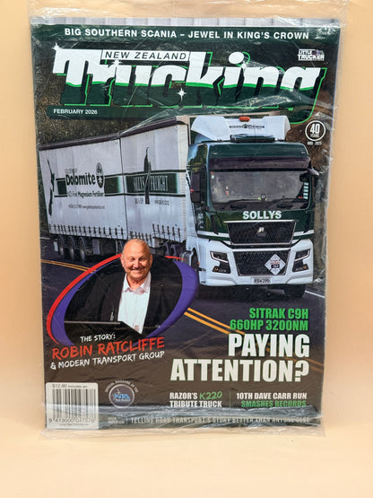 New Zealand Trucking – February 2026 by Little Trucker