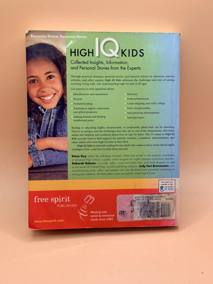 High IQ Kids by Kiesa Kay, Deborah Robson & Judy Fort Brenneman