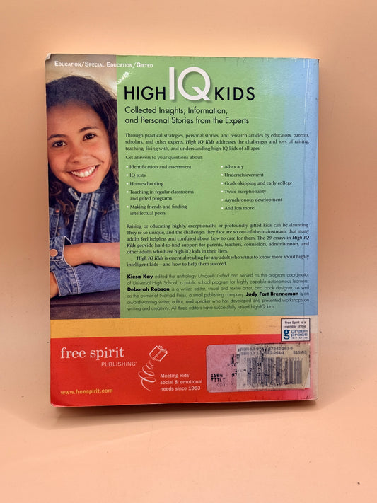 High IQ Kids by Kiesa Kay, Deborah Robson & Judy Fort Brenneman