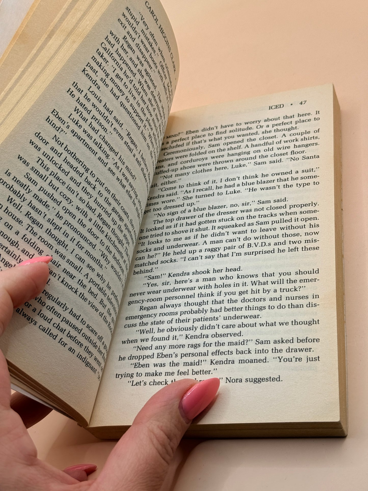 Iced by Carol Higgins Clark