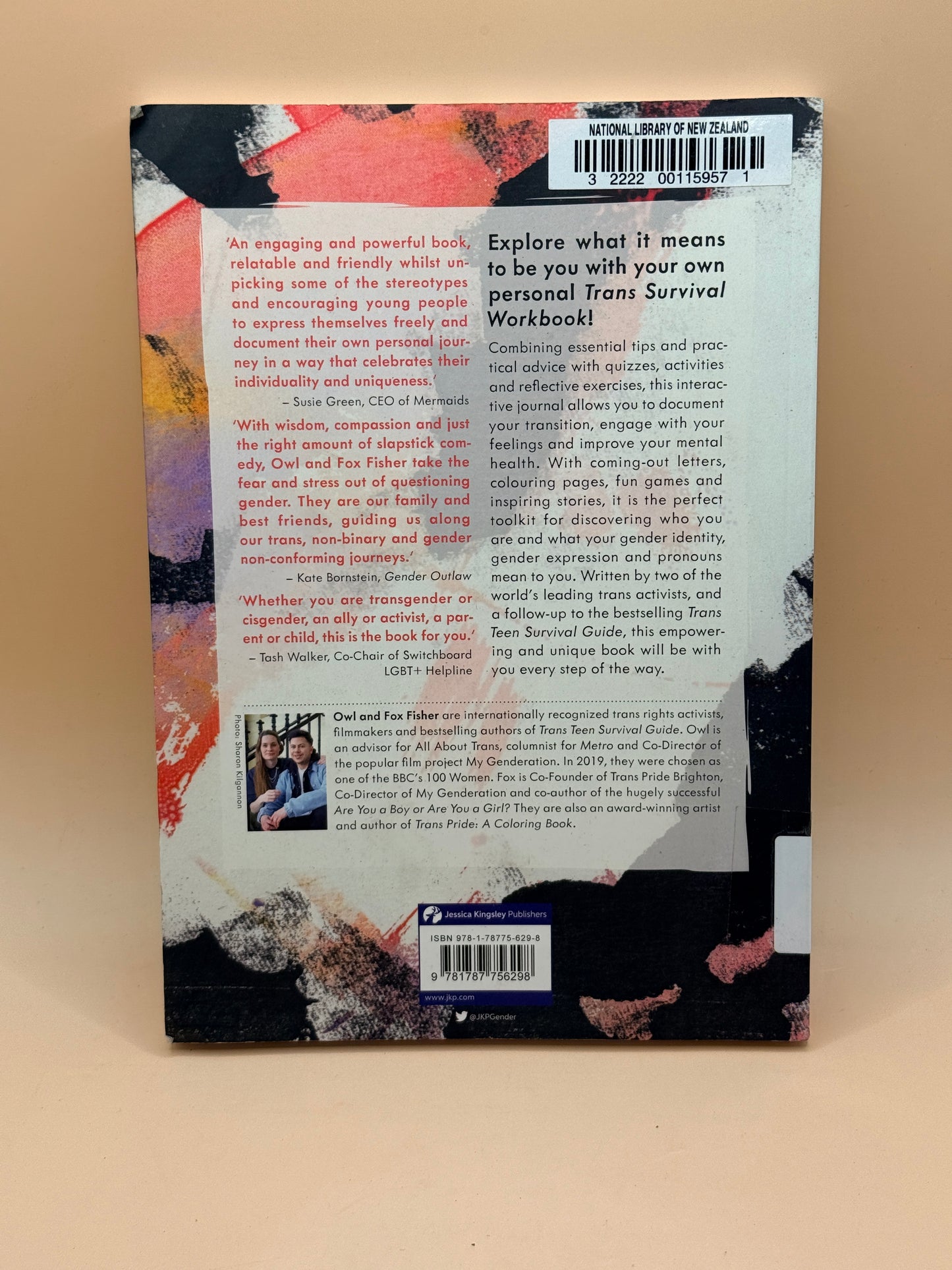 Trans Survival Workbook by Owl and Fox Fisher