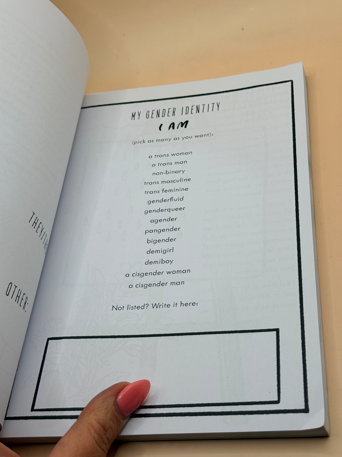 Trans Survival Workbook by Owl and Fox Fisher