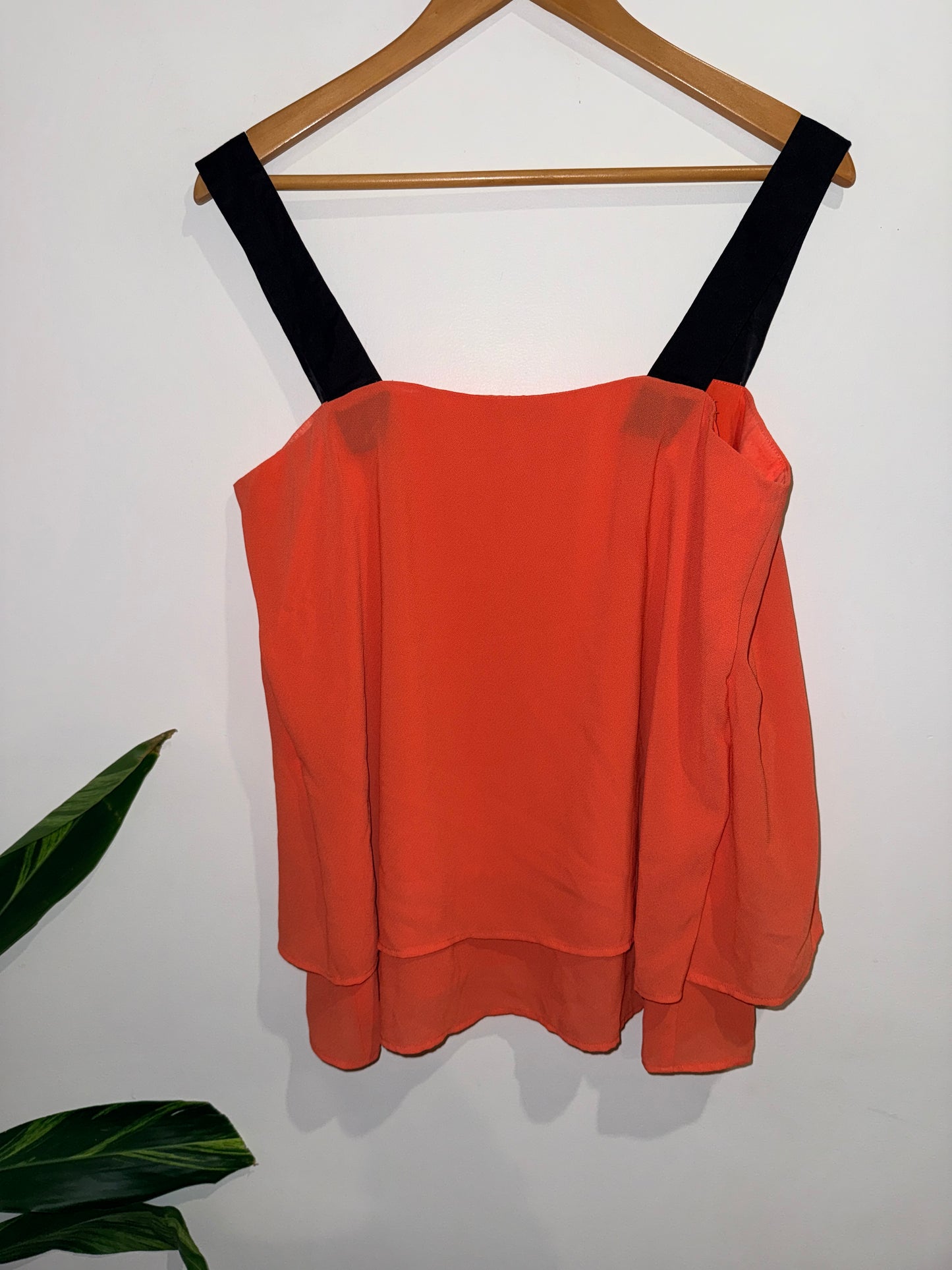 Cooper St Contrast-strap Tank Top Size 14