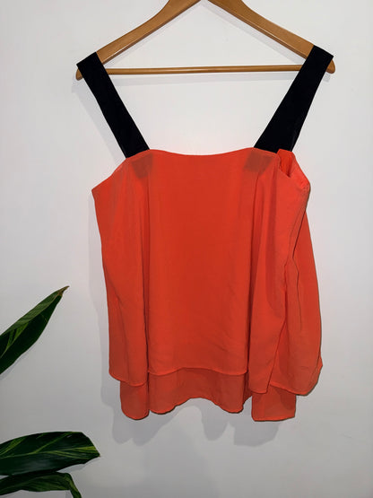 Cooper St Contrast-strap Tank Top Size 14