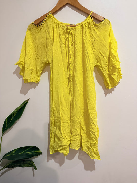 My Other Life Bohemian-style Tunic Dress Size One Size | U/Arm to U/Arm 58cm
