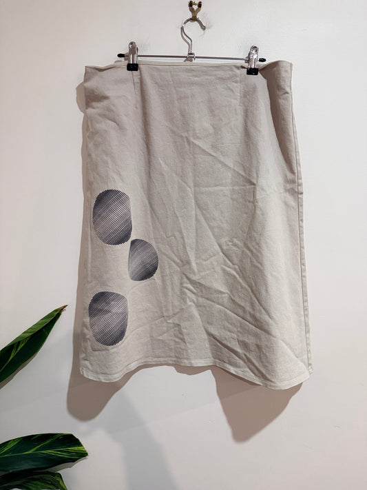 Glassons Linen Midi Skirt Size 14