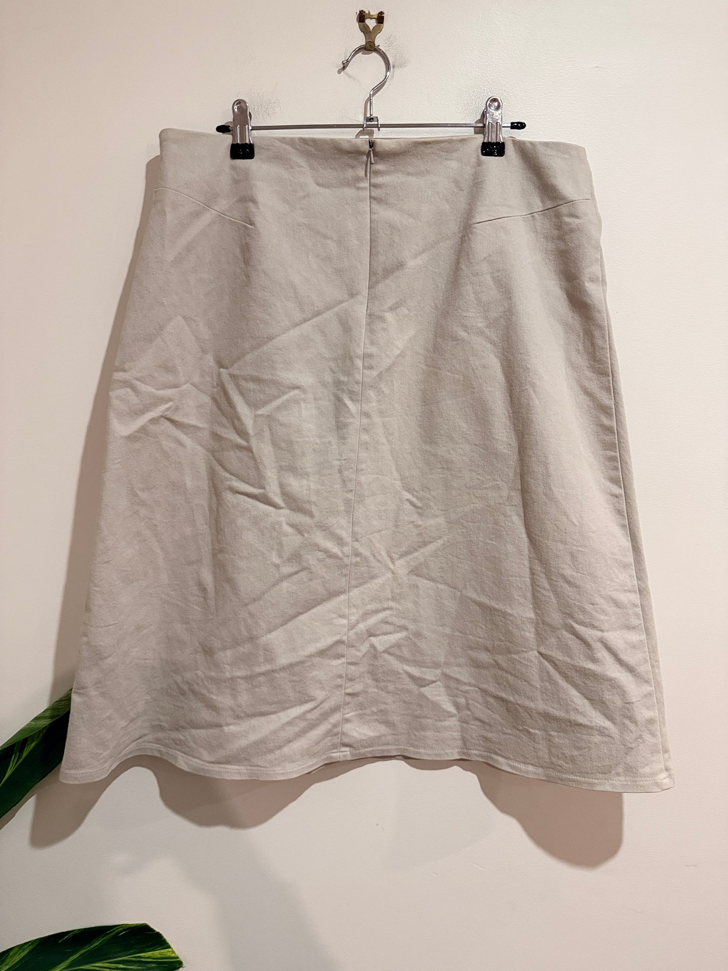 Glassons Linen Midi Skirt Size 14