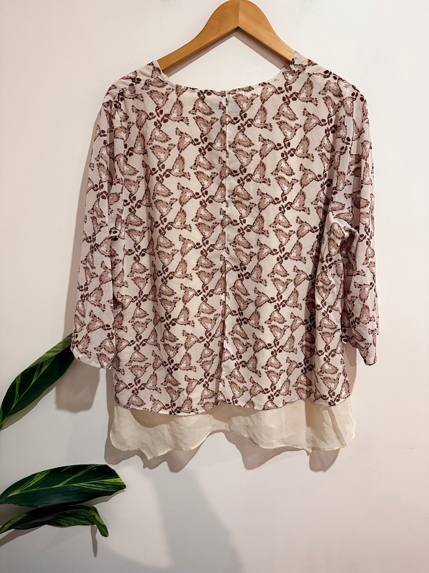 Merric Layered Tunic Shirt Size 18