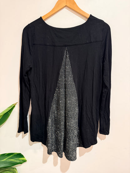 Jacqui.e Layered Long-sleeve Top Size M