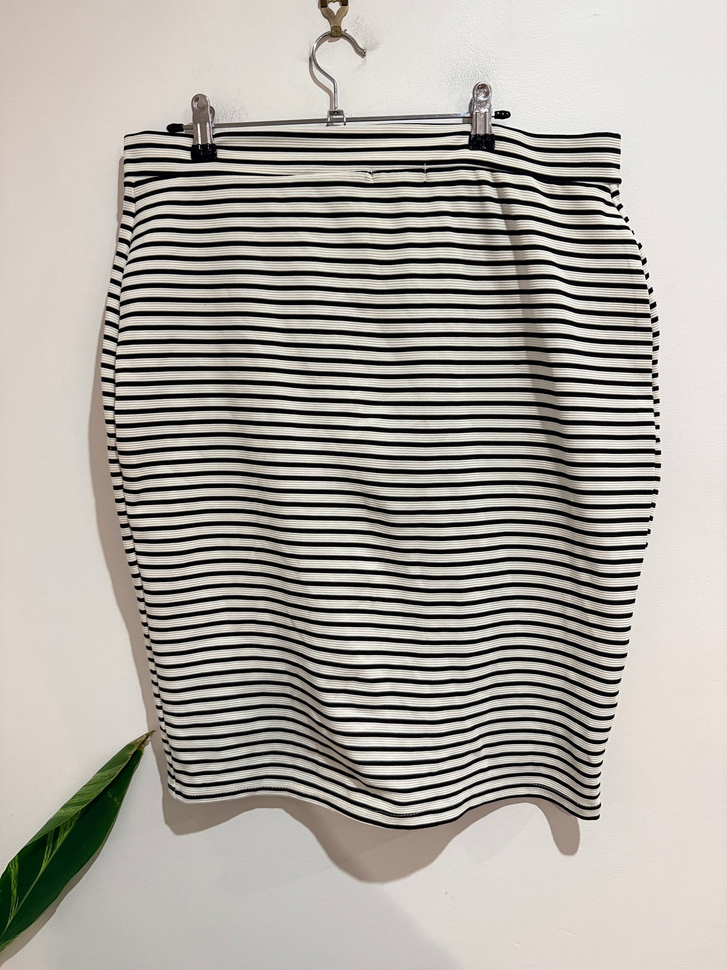 Tightrope Striped Pencil Skirt Size 14