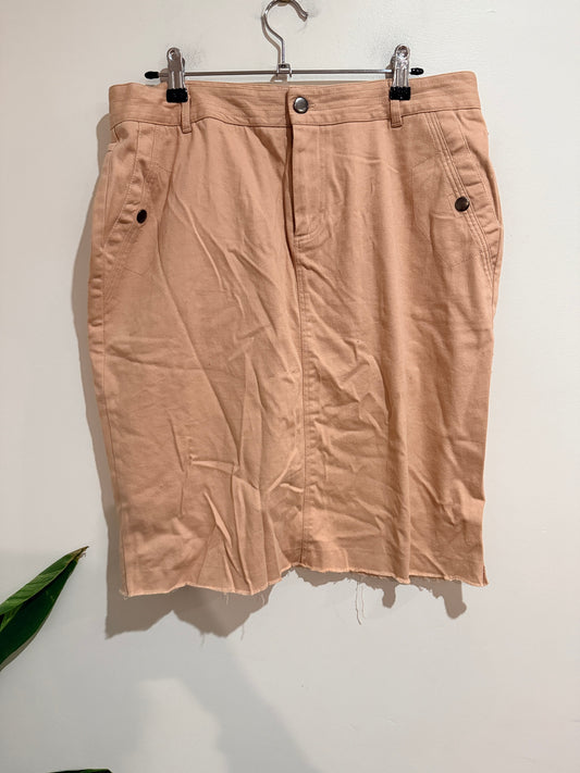 Capture Denim Pencil Skirt Size 14