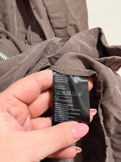 H & M Divided Lightweight Parka Jacket Size 38