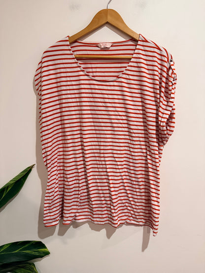 Millers Relaxed-fit Striped T-shirt Size U/Arm to U/Arm 63cm
