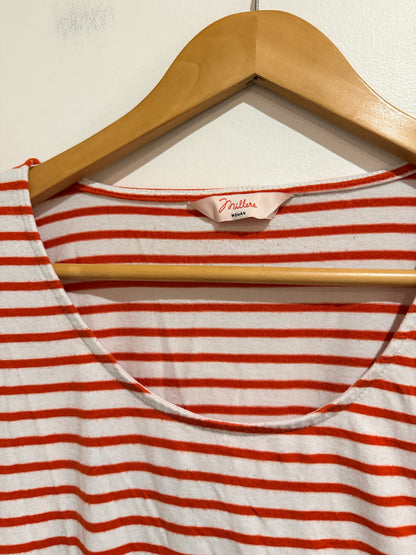 Millers Relaxed-fit Striped T-shirt Size U/Arm to U/Arm 63cm
