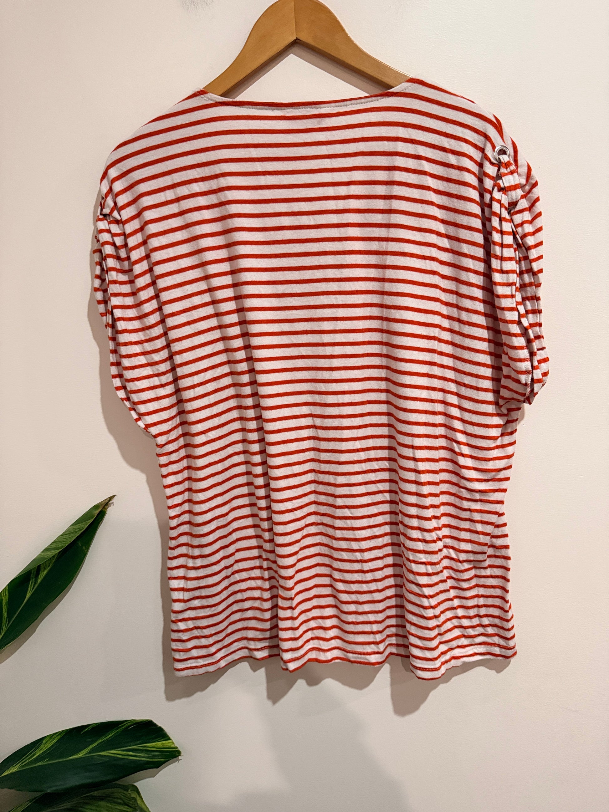 Millers Relaxed-fit Striped T-shirt Size U/Arm to U/Arm 63cm