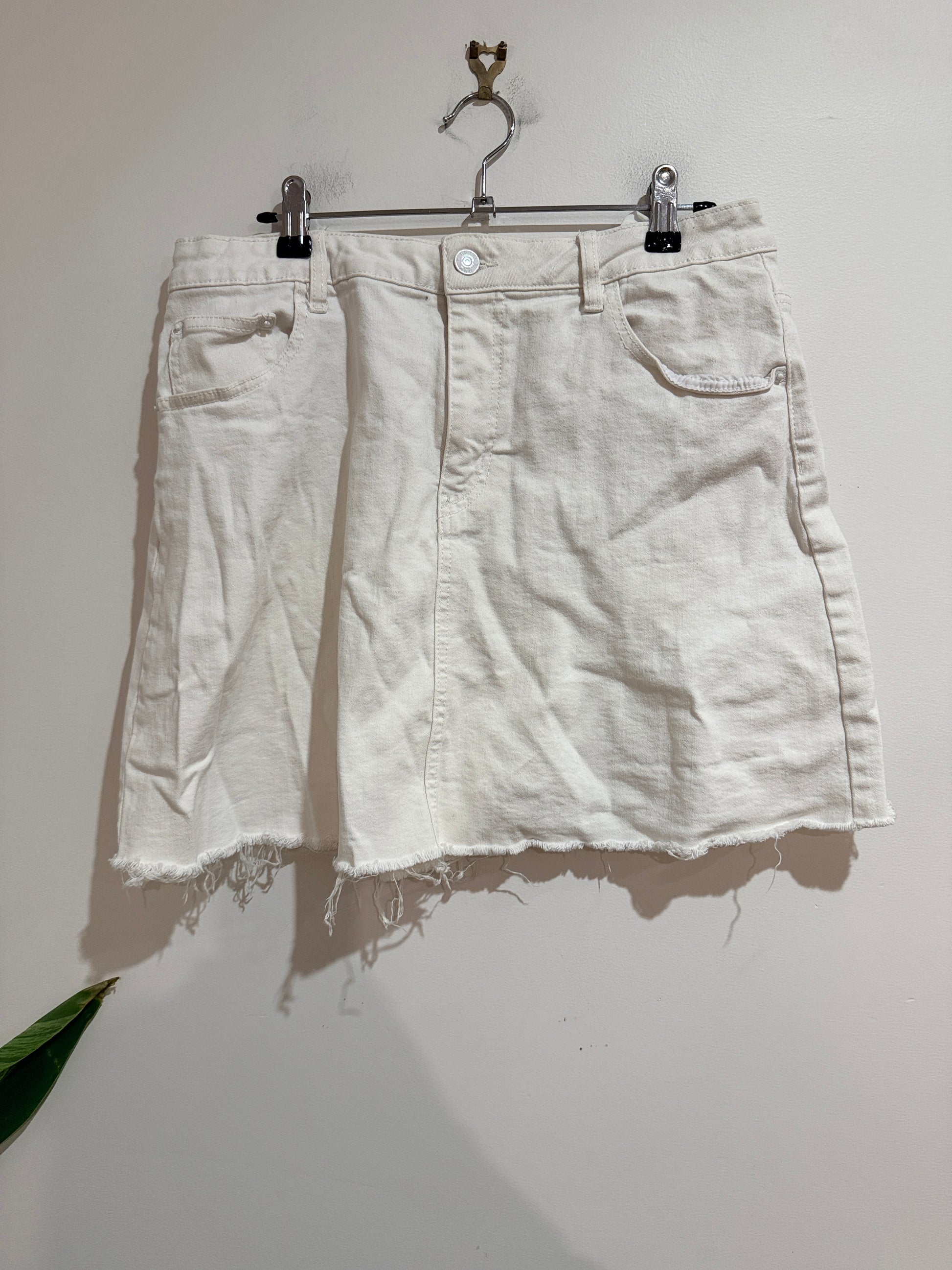 Dotti Denim Mini Skirt Size 14