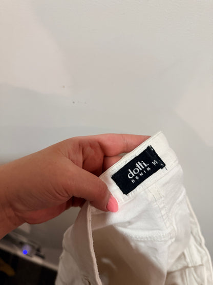 Dotti Denim Mini Skirt Size 14