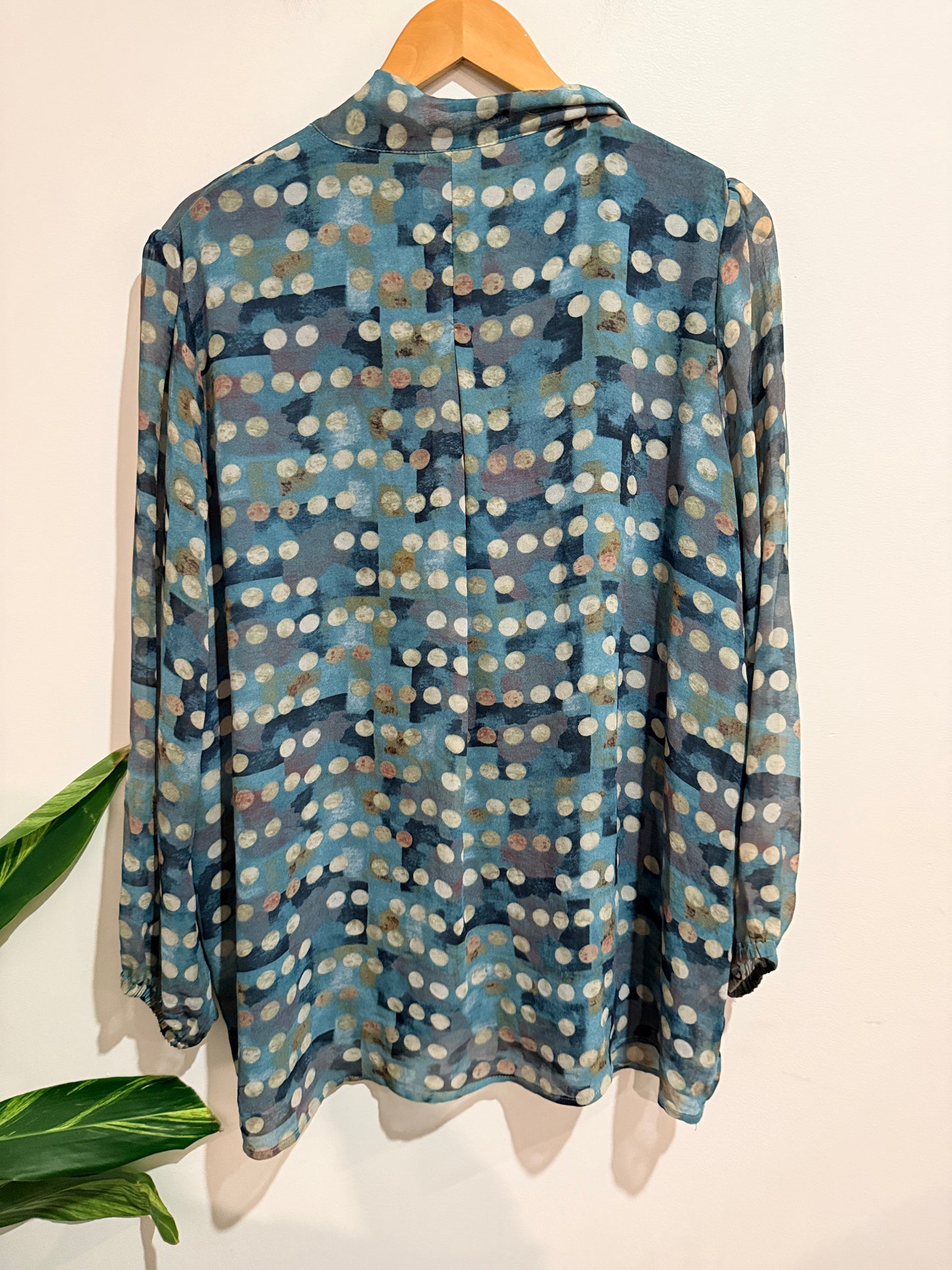 Merric Long-sleeved Sheer Shirt Size 20