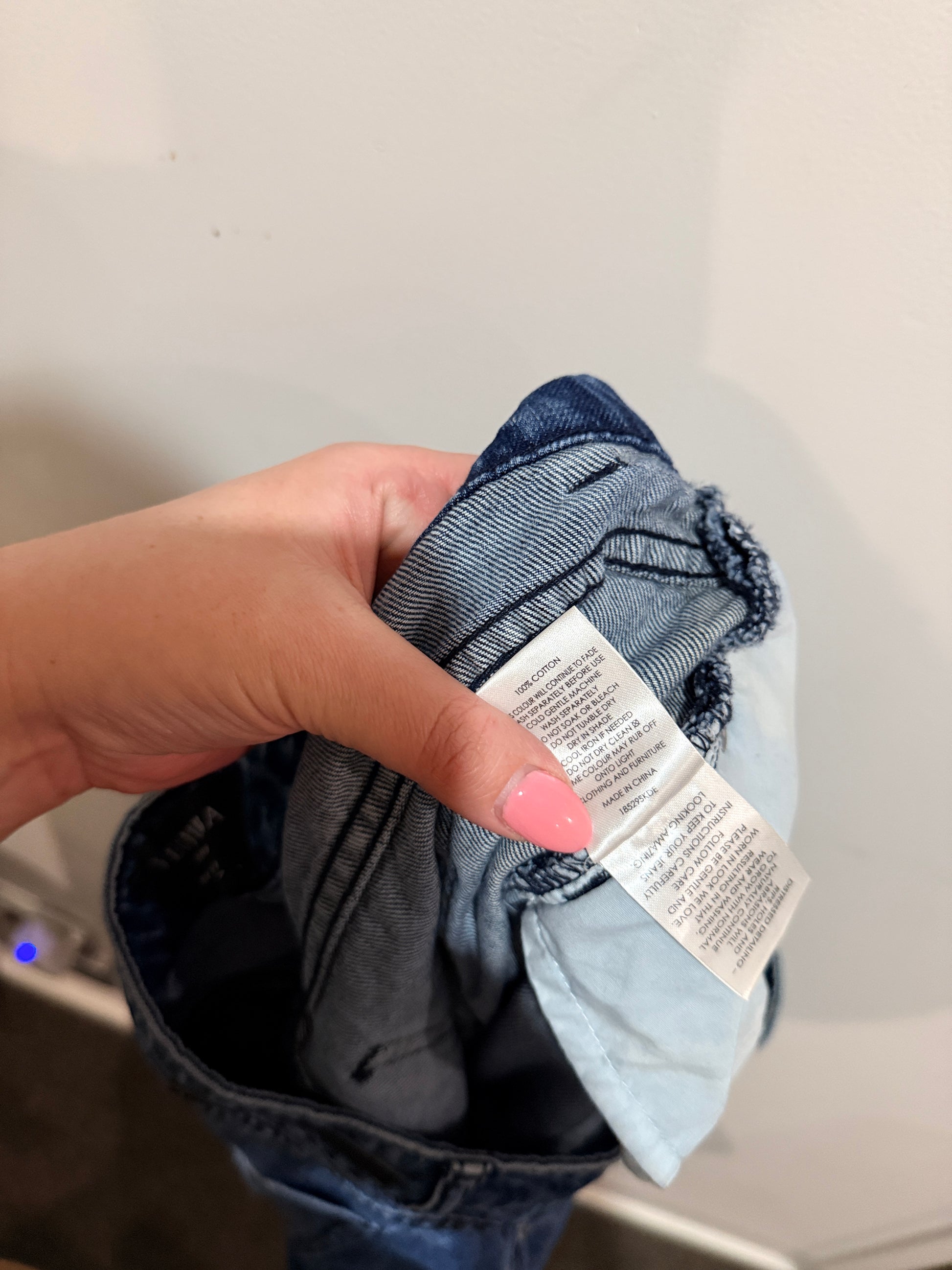 Decjuba Denim Midi Skirt Size 14