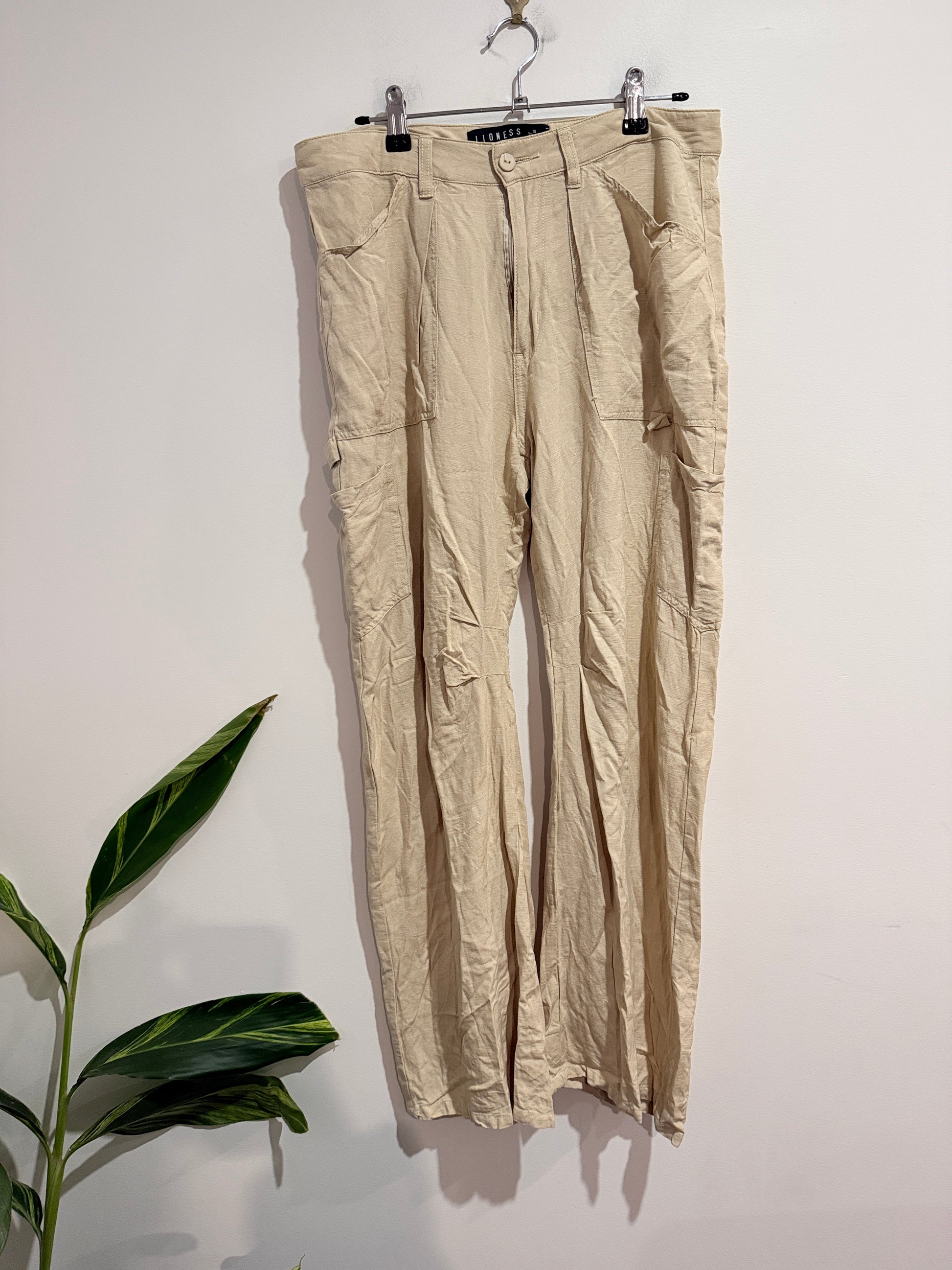 Lioness Wide-leg Pants Size S