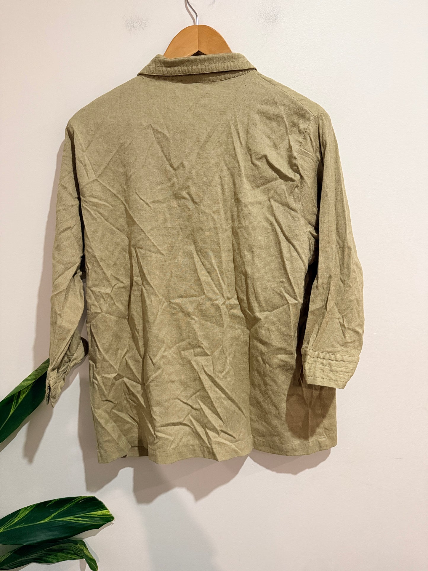 Concept Long-sleeve Button-down Shirt Size 20