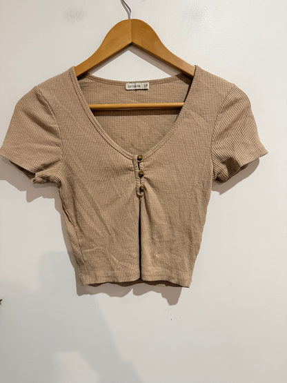 Cotton:on Ribbed Crop Top Size S/P