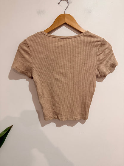 Cotton:on Ribbed Crop Top Size S/P