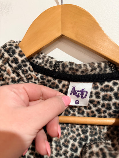 A'nd Full-zip Hoodie Size 10