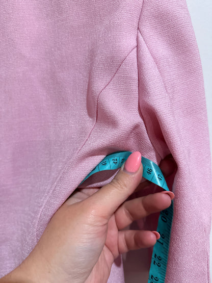 Staxs (NZ Made) Single-breasted Blazer Size 10 | U/Arm to U/Arm 46cm