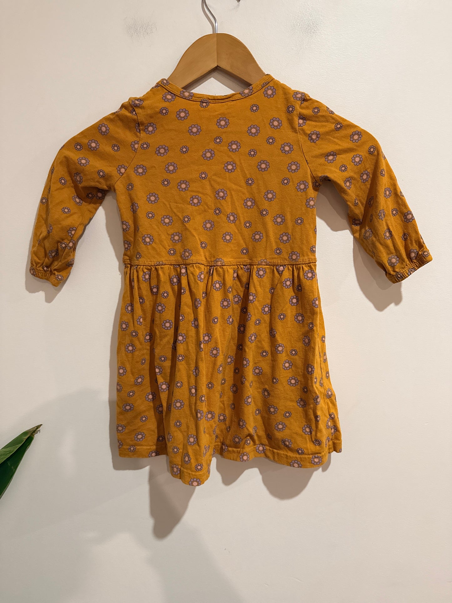 Cotton:on Kids Kids Crew Neck Long Sleeve Dress Size 3