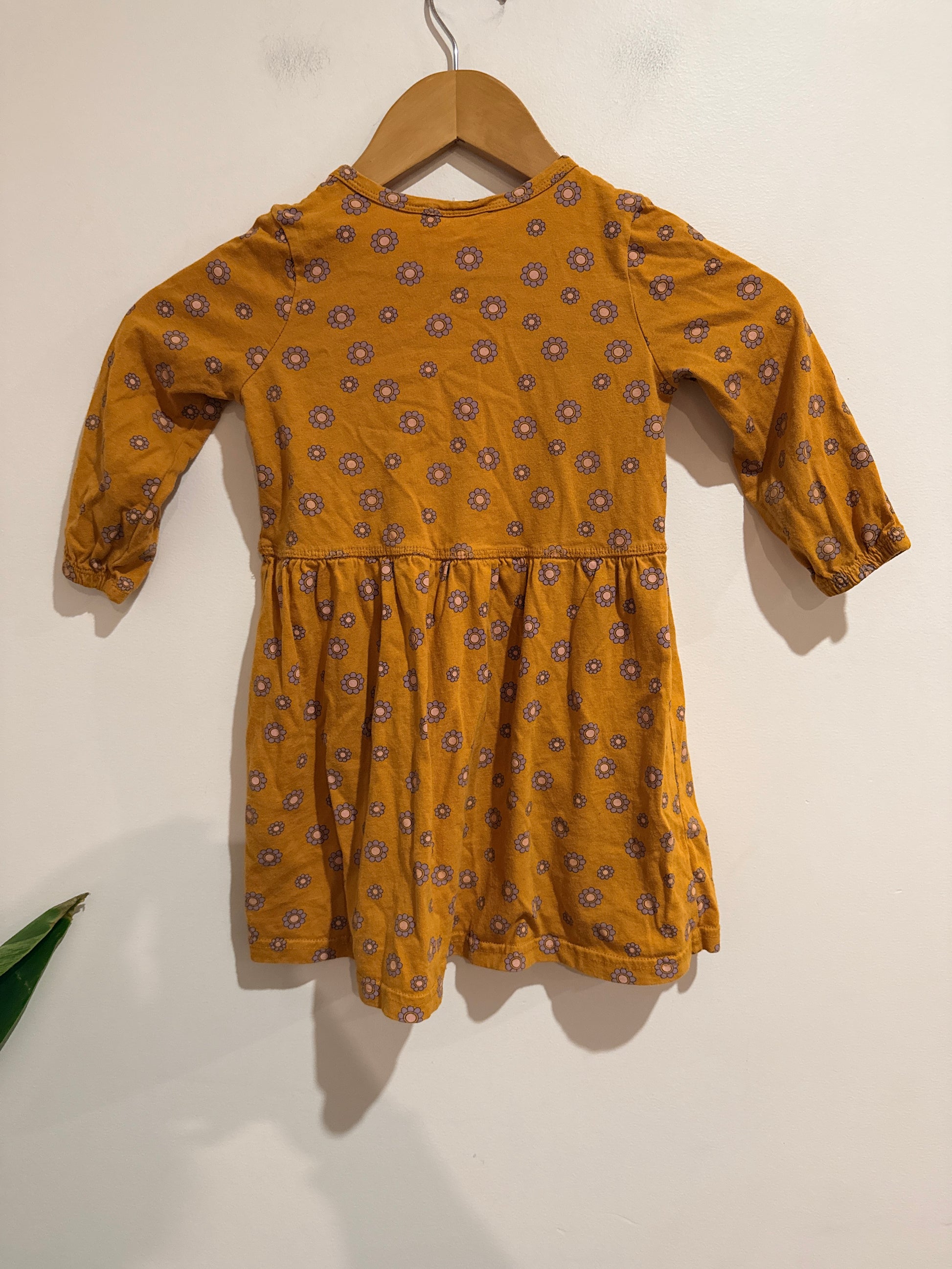 Cotton:on Kids Kids Crew Neck Long Sleeve Dress Size 3