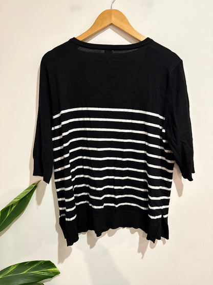 Now Fine-knit Longline Top Size 14-16