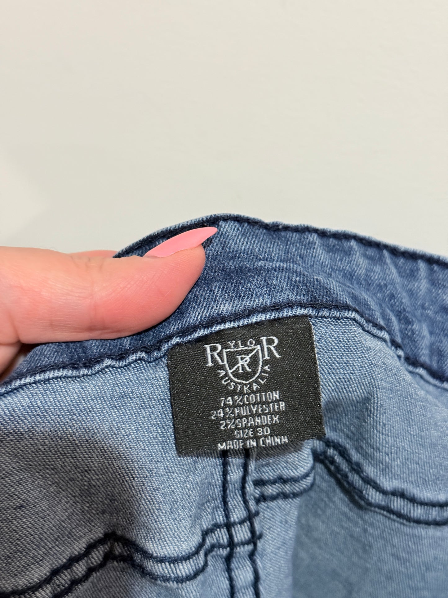 Ryllo Australia Denim Jeans Size 30 | Waist 72cm