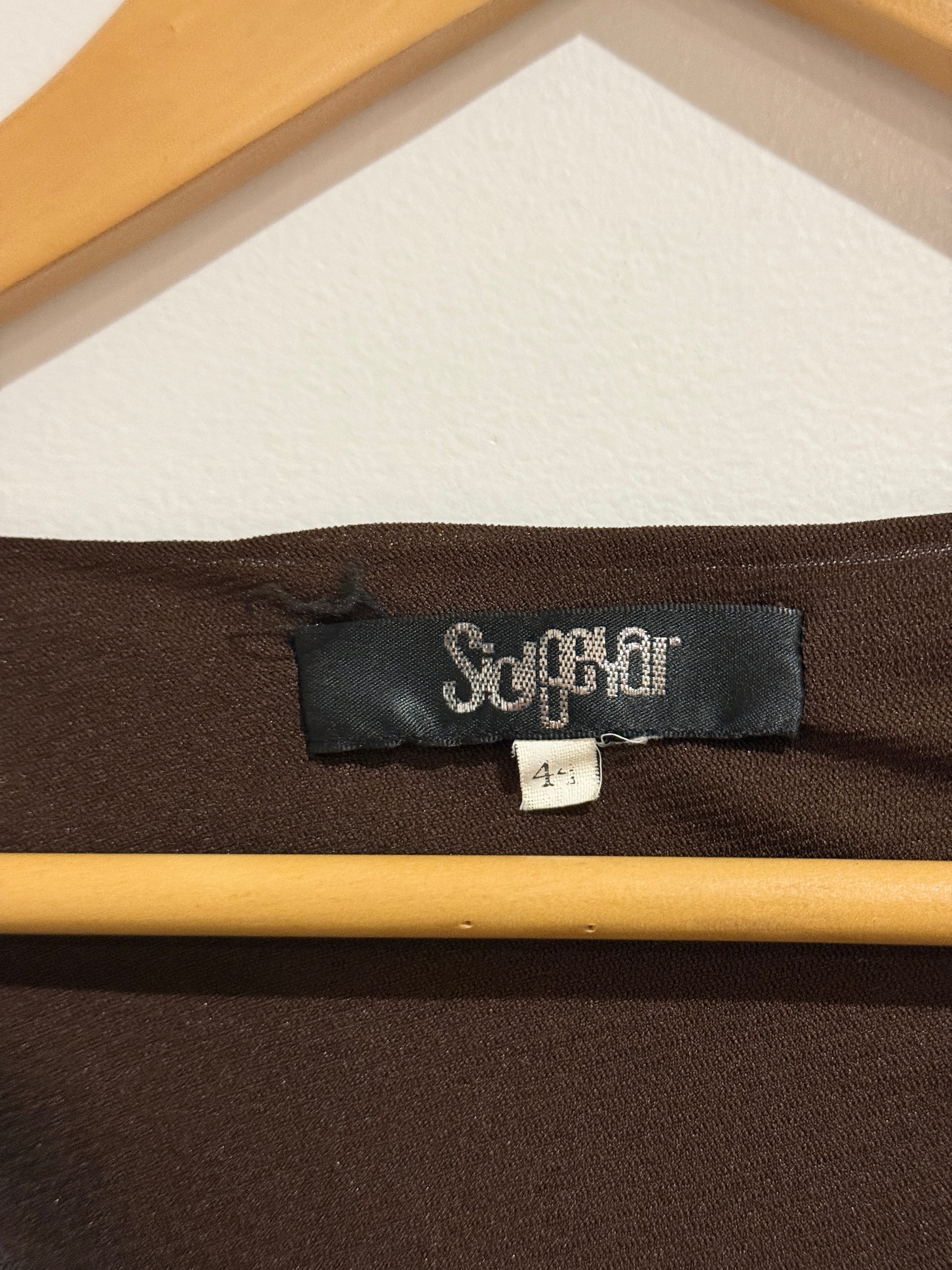 Sidgeyar Long Asymmetric Dress Size 44