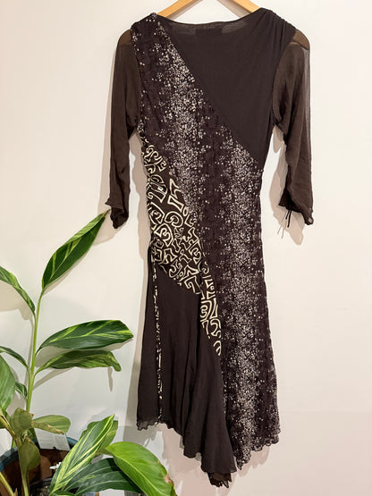 Sidgeyar Long Asymmetric Dress Size 44