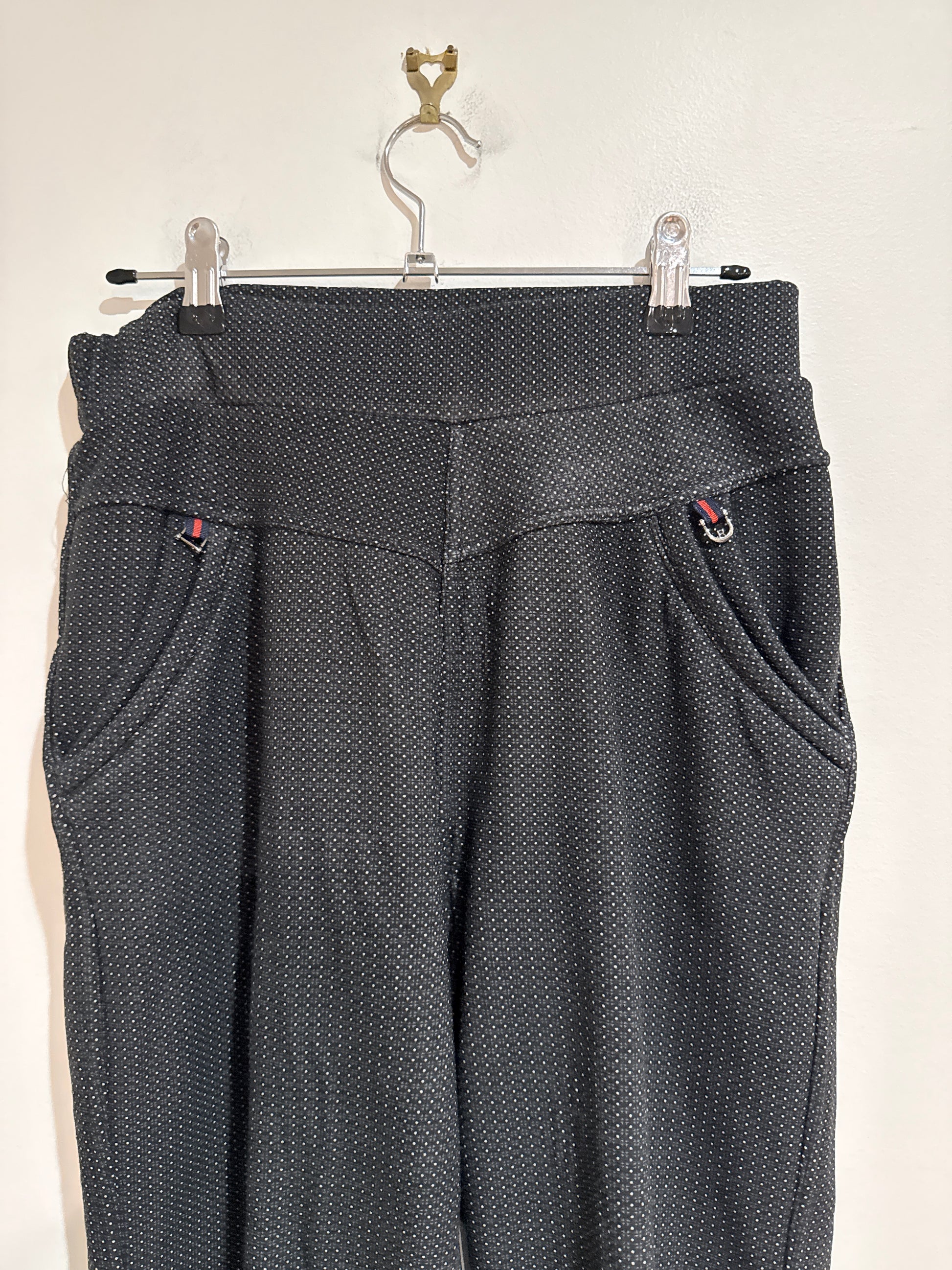Brand Unknown Textured Trousers Size L | Waist 70cm