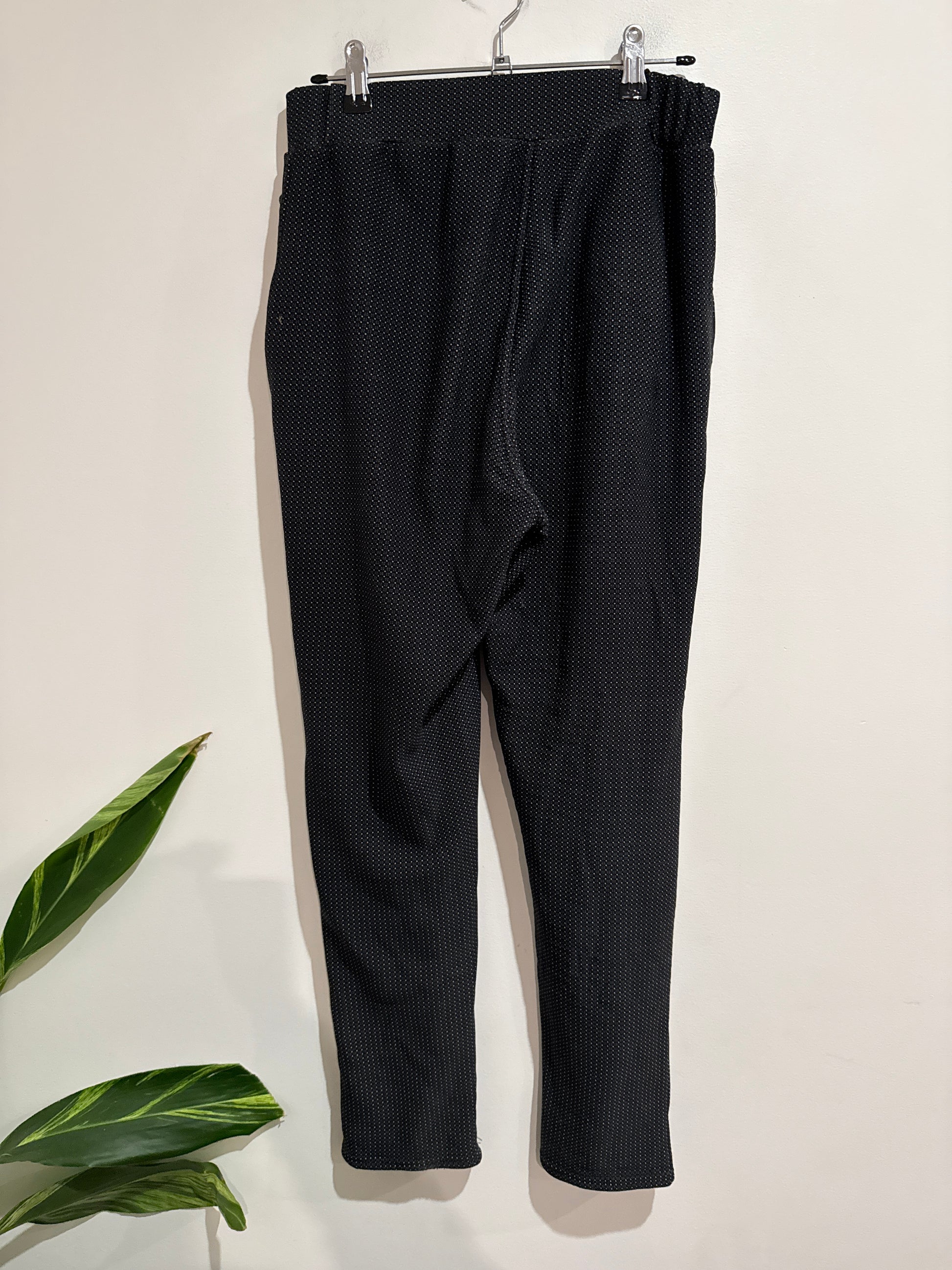 Brand Unknown Textured Trousers Size L | Waist 70cm