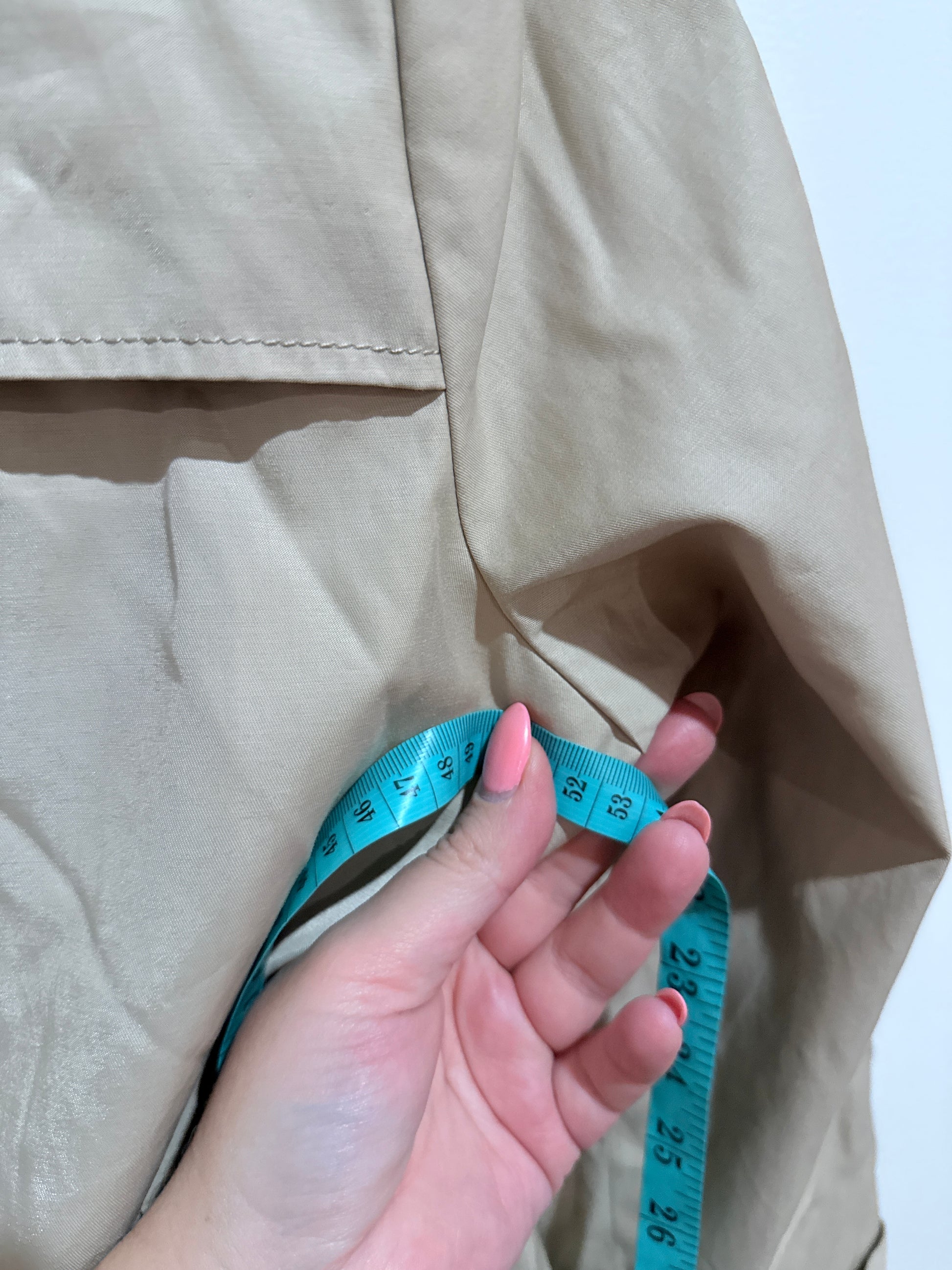 Brand Unknown Trench Coat Size 16 | U/Arm to U/Arm 53cm