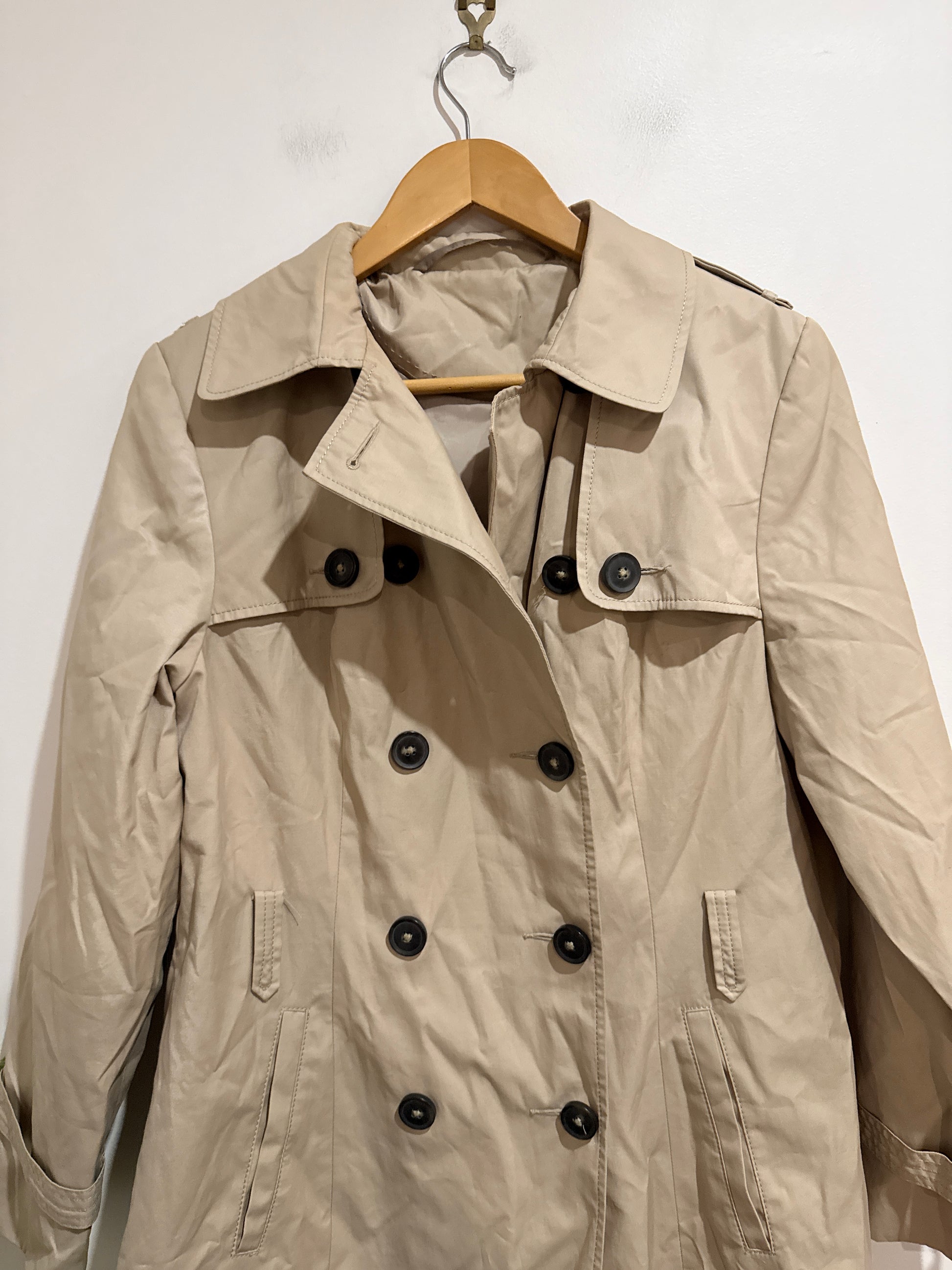 Brand Unknown Trench Coat Size 16 | U/Arm to U/Arm 53cm