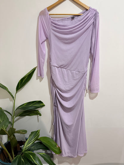 Shein Slouchy Bardot Maxi Dress Size XL
