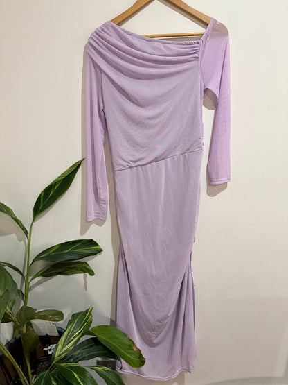 Shein Slouchy Bardot Maxi Dress Size XL