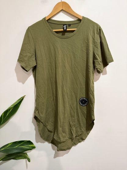 Chinga Hipster Longline T-shirt Size M