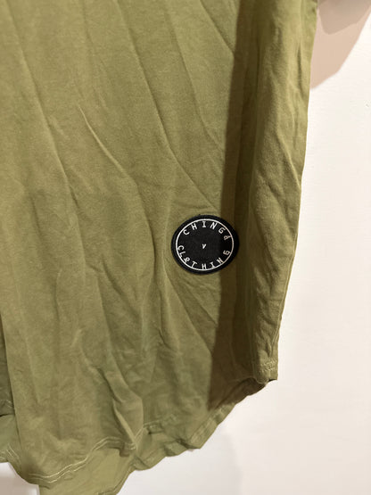 Chinga Hipster Longline T-shirt Size M