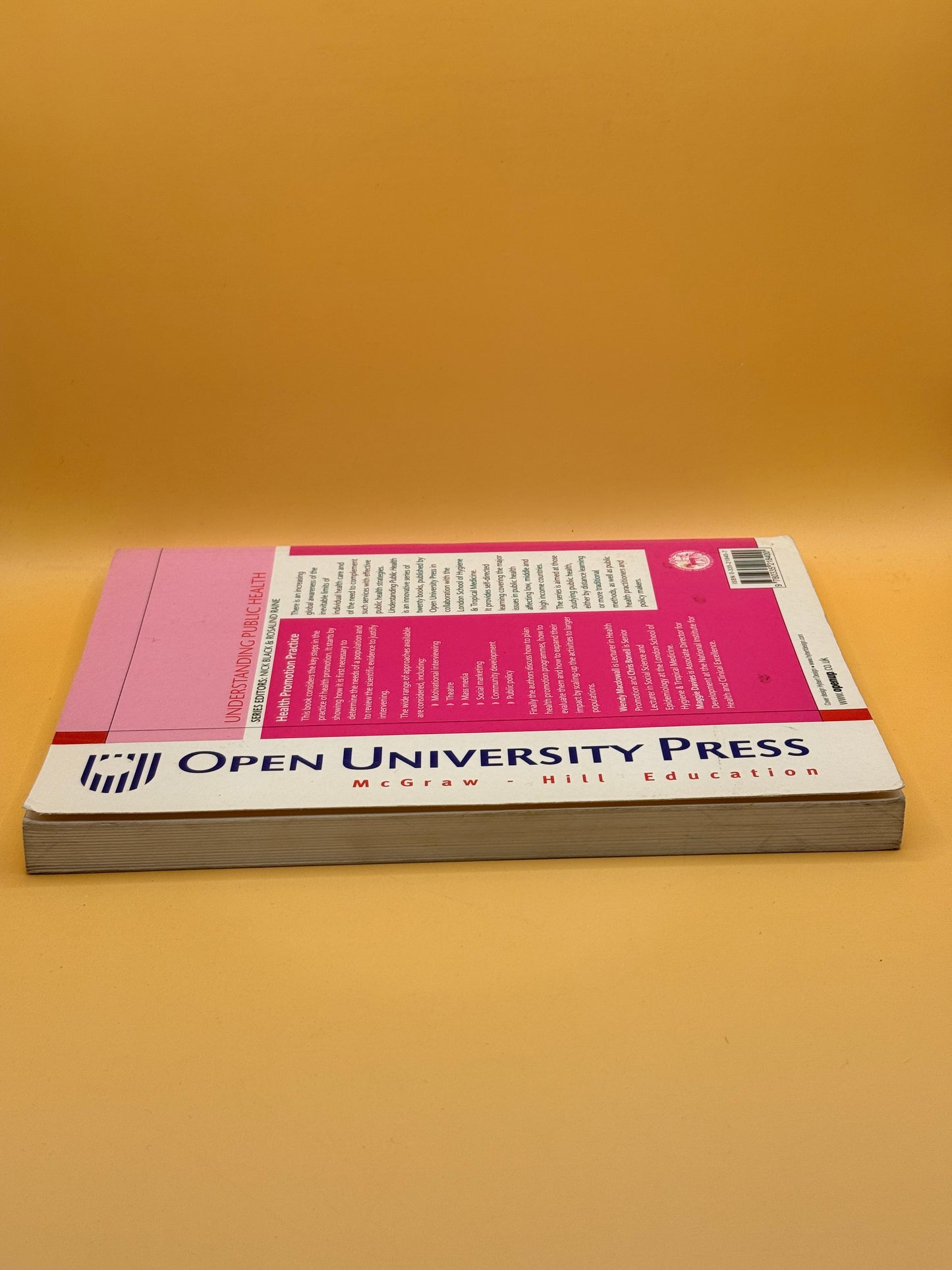 Health Promotion Practice (Understanding Public Health) by Wendy Macdowall