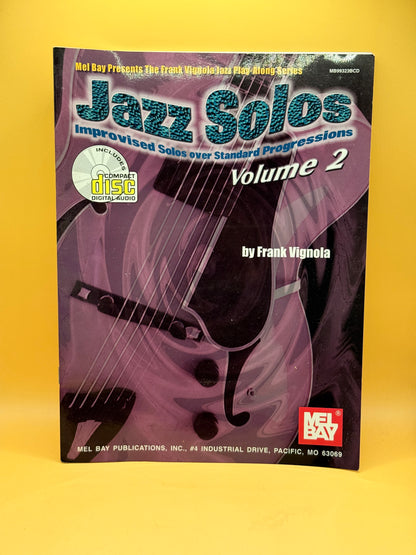 Jazz Solos, Volume 2: Improvised Solos Over Standard Progressions by Frank Vignola