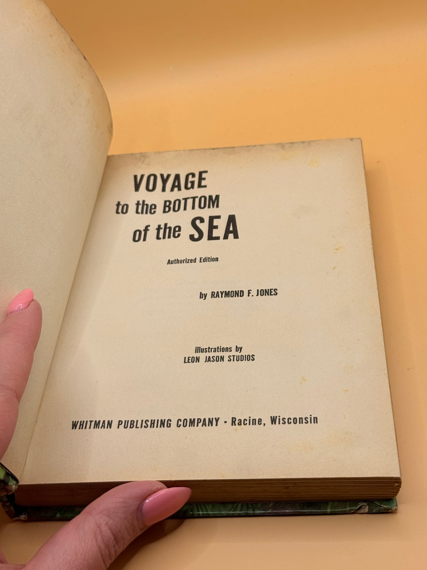 Voyage to the Bottom of the Sea by Raymond F. Jones (1965)